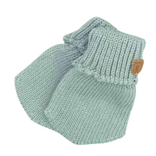 2335 Baby Knit Mittens – Unisex Bear Design | 0–12 Months | Spring–Fall | Plus Weather