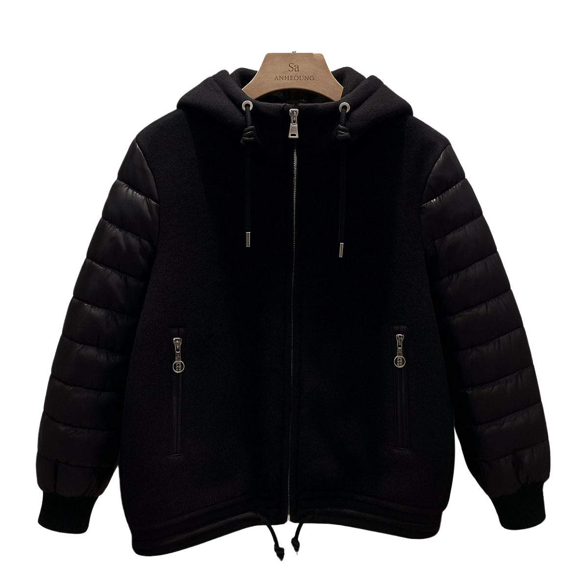 865 Girls’ Mid-Season Jacket | Ages 10–16 | Sizes 146-170 cm Quilted Sleeves & Hood