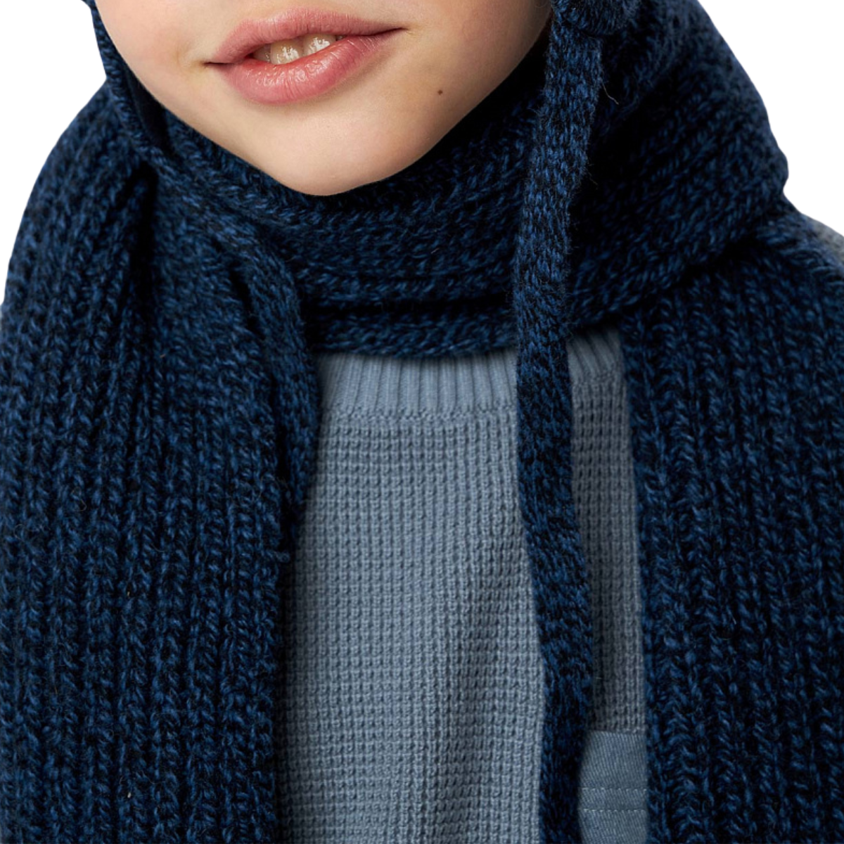 10132 Unisex Knitted Scarf – Warm Winter Accessory | One Size