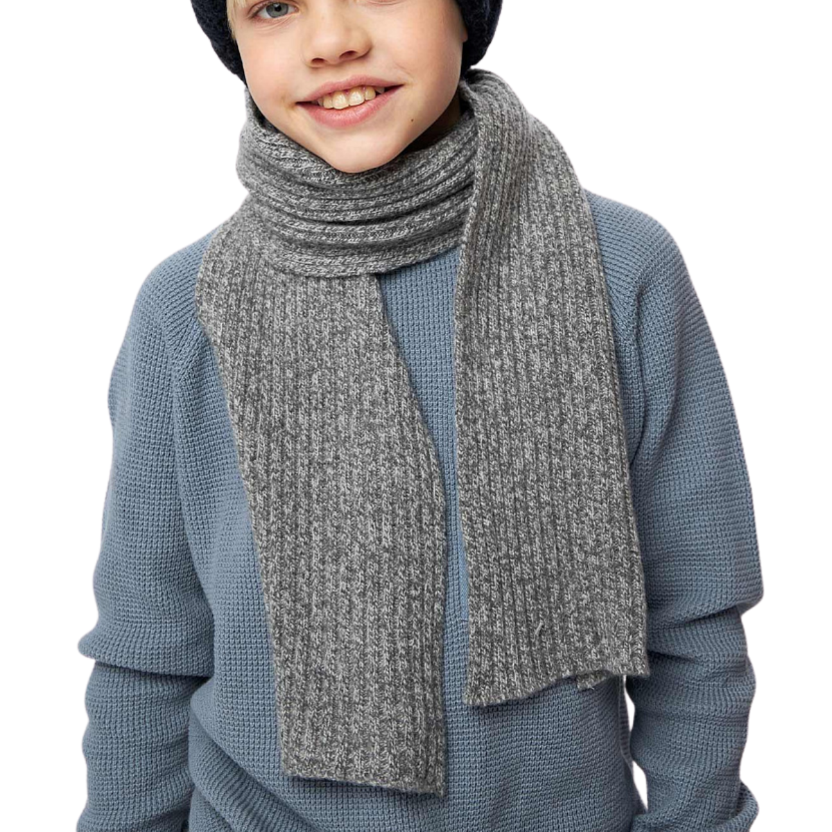 10132 Unisex Knitted Scarf – Warm Winter Accessory | One Size