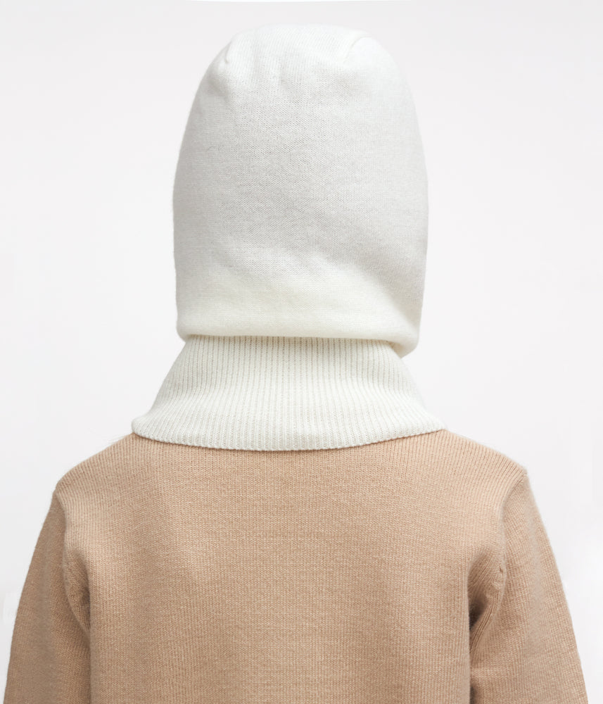 11203 Kids’ Knitted Hood with Cashmere & Wool | Fall & Euro Winter (up to 0°C) | 2–5 Years (52–54 cm)