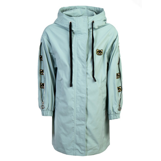 629 Girls' Lightweight Softshell Jacket with Fleece Lining – Waterproof Mid-Season Coat | Sizes 116–140 cm | Ages 5–10