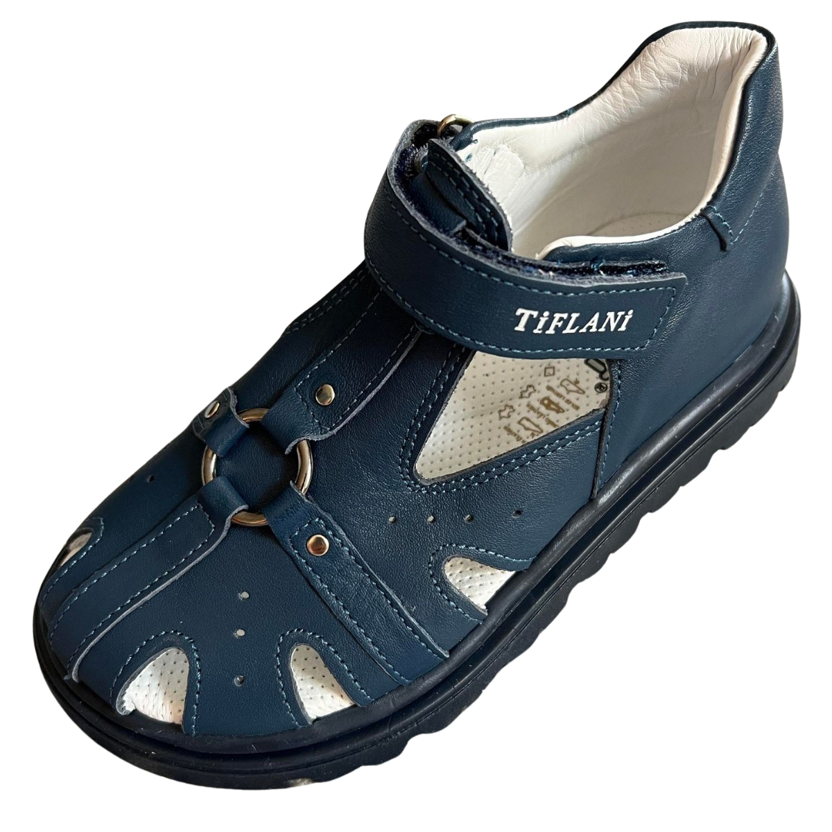 104 Tiflani Leather Anatomical Sandals for Boys | Arch Support | Closed Toe & Closed Heel | Summer Shoes | Sizes 21–30