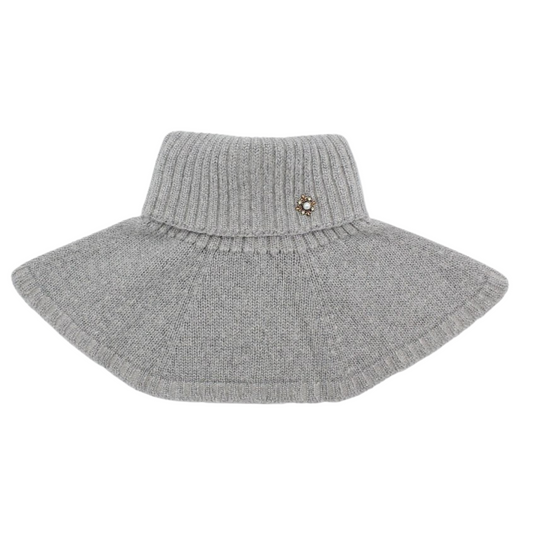 80763 Warm Girls’ Dickey with Cashmere, Wool & Lurex