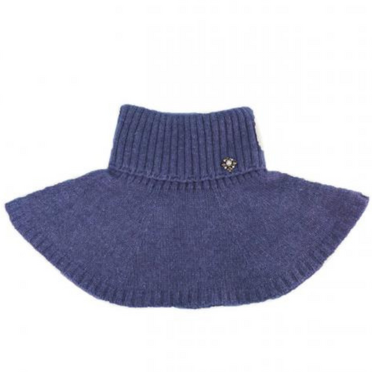 80763 Warm Girls’ Dickey with Cashmere, Wool & Lurex