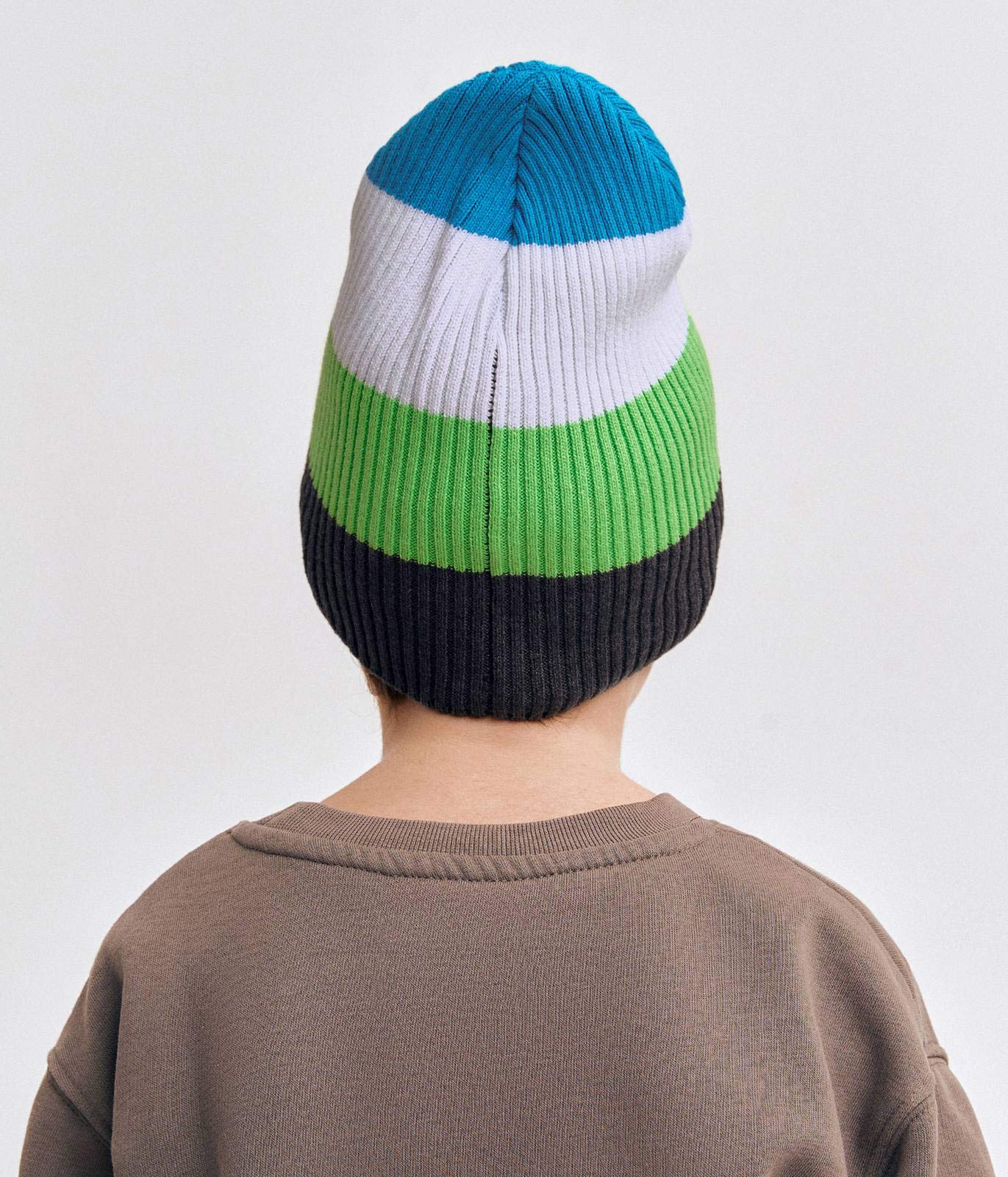 11833 Teen Unisex Cotton Knit Beanie with Patch | 100% Cotton | Spring–Fall | Size 54–56 | Ages 6–12