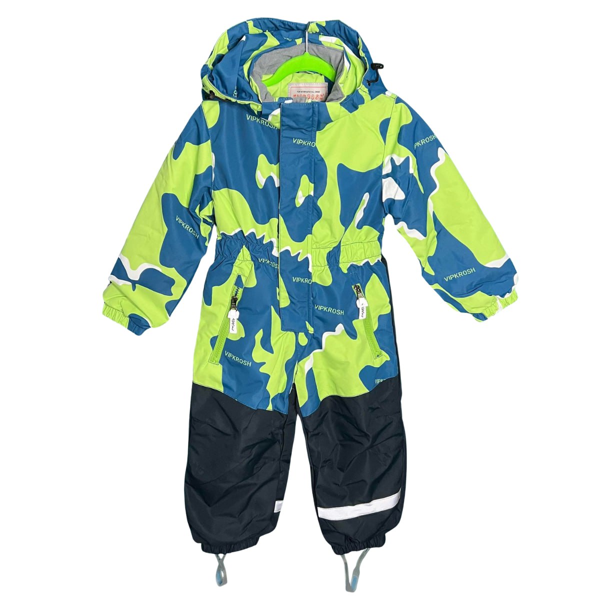 625  Boys’ Mid-Season Membrane Suit – Jacket with Hood and Pants | Waterproof & Windproof | Cotton Lining | Sizes 92–116 (2–6 Years)