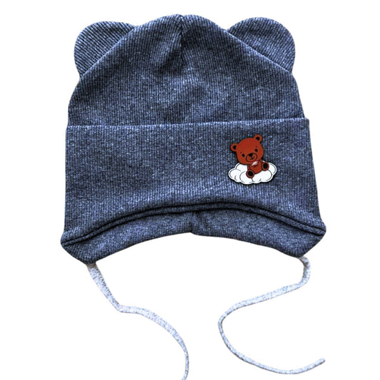 398  Cotton Beanie For Boys | 6–12 Months | 100% Cotton