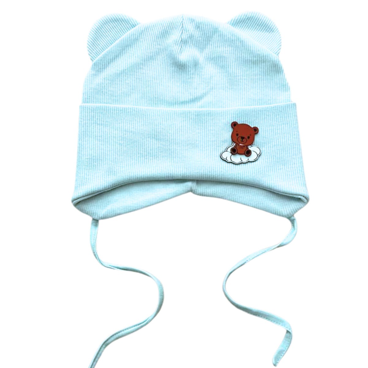 398  Cotton Beanie For Boys | 6–12 Months | 100% Cotton