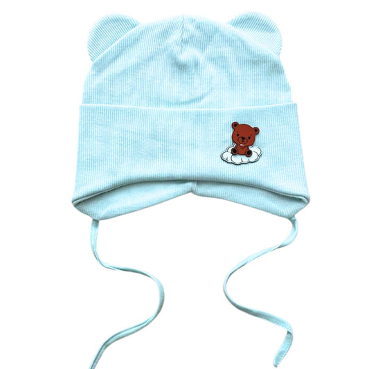 398  Cotton Beanie For Boys | 6–12 Months | 100% Cotton