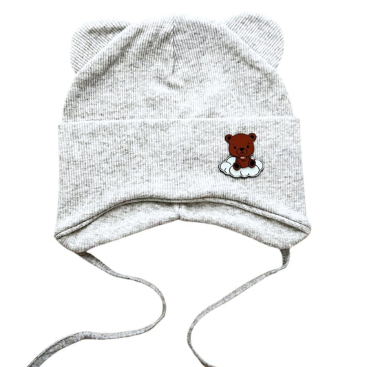 398  Cotton Beanie For Boys | 6–12 Months | 100% Cotton