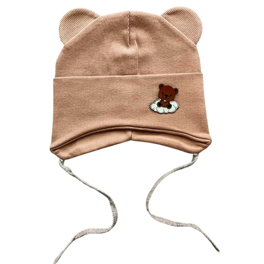 398  Cotton Beanie For Boys | 6–12 Months | 100% Cotton