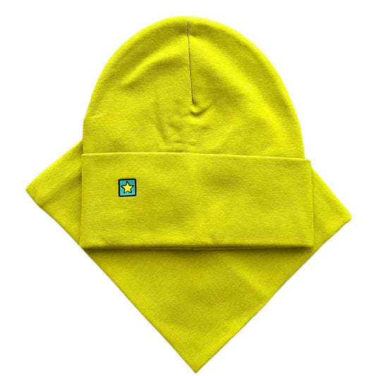 753  Double-Layer Unisex  Set — Beanie & Snood | 1-2 Years | Cotton 95%, Elastane 5%