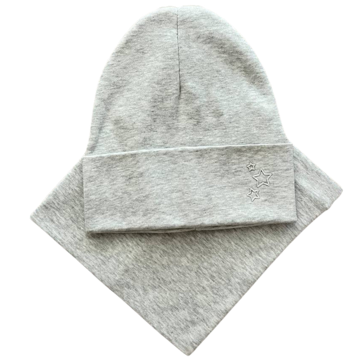 049  Double-Layer Girls’ Set — Beanie & Snood | 1-2 Years | Cotton