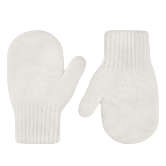 40373 Unisex Kids’ Winter Mittens | 2–4 Years | Wool & Cashmere | Double-Layer