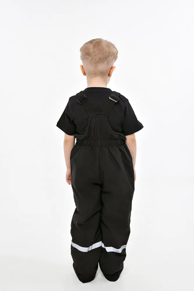 2207  Boys’ Mid-Season Membrane Suit – Jacket with Hood and Bib Overalls | Waterproof & Windproof | Cotton Lining | Sizes 92–116 (2–6 Years)