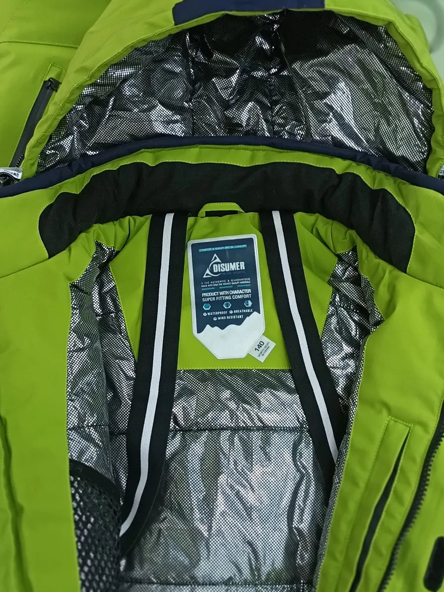 101 Unisex Kids & Teens Professional Ski & Snow Suit with Internal Suspenders | Waterproof 10K / Breathable 15K | Tinsulate 300g | -5°C to -35°C | Ages 7–15 | Sizes 128–164