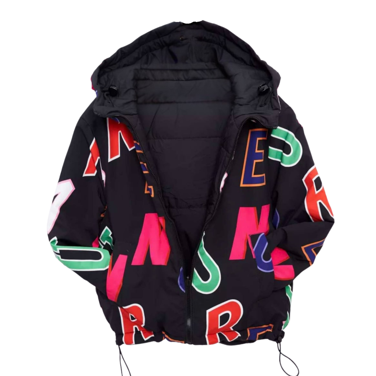 278  Girls’ Reversible Mid-Season Jacket with Bunny Keychain | Ages 5–15 Years | Sizes 110–164 cm