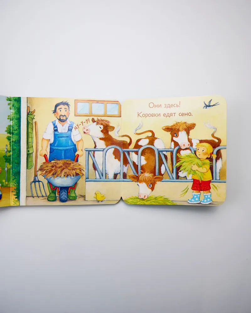 520381 Peek-a-Boo! Who’s on the Farm? | Ages 0+ | Clever Publishing | Lift-the-Flap Board Book