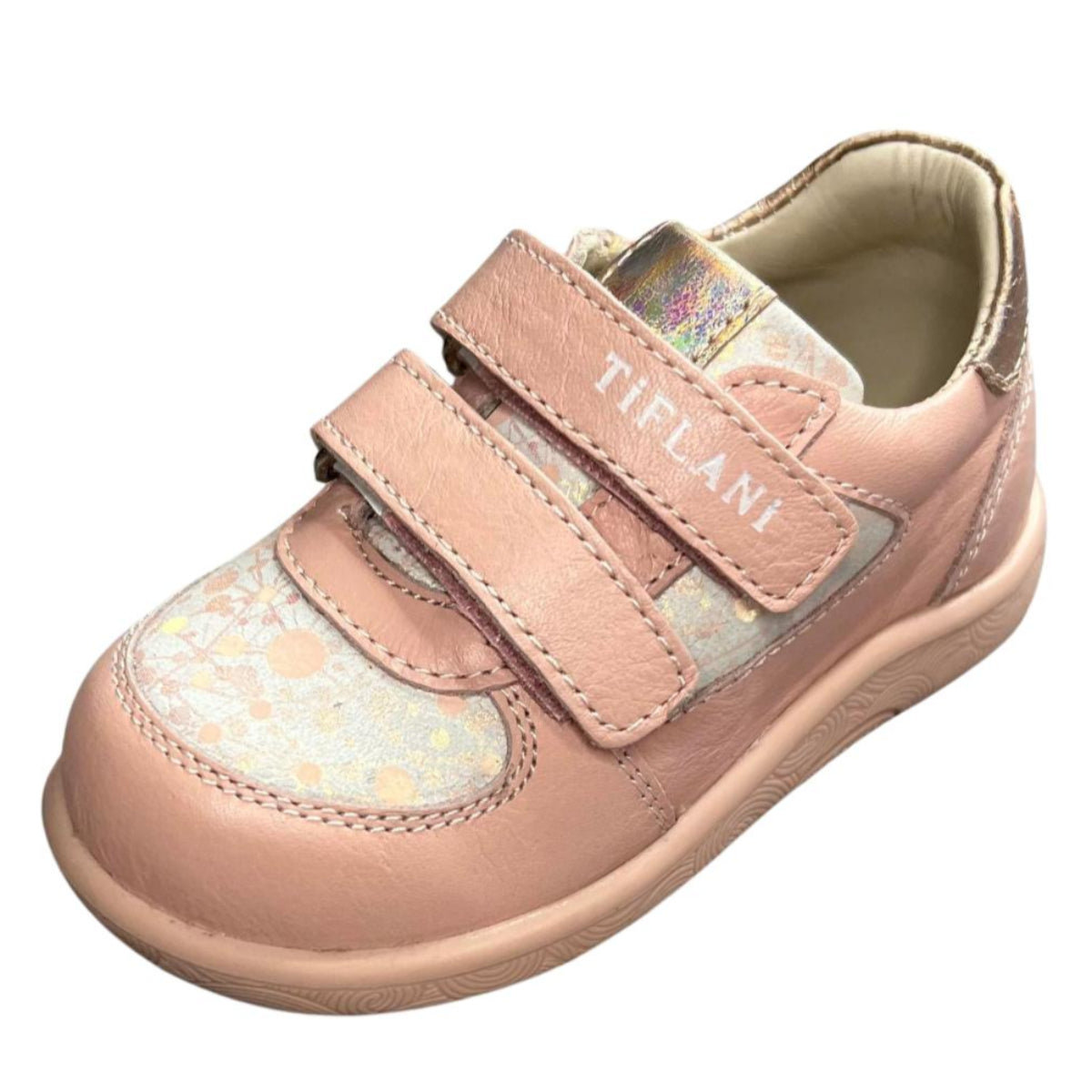 2031 Tiflani Girls’ Demi-Season Anatomical Leather Sneakers | First Shoes | Kindergarten | Everyday Wear | Size 18–21 | Turkey