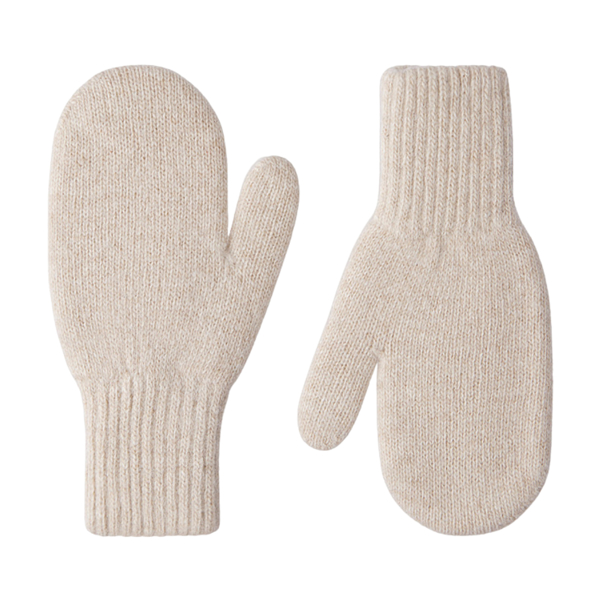 30738 Girls’ Winter Mittens with Double Lining | Cashmere Wool Blend | Ages 7–9