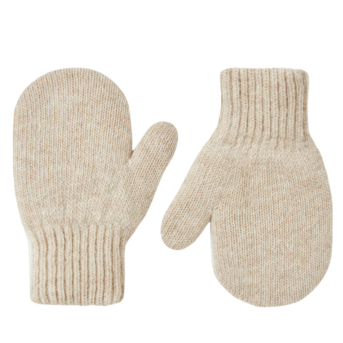 40373 Unisex Kids’ Winter Mittens | 2–4 Years | Wool & Cashmere | Double-Layer
