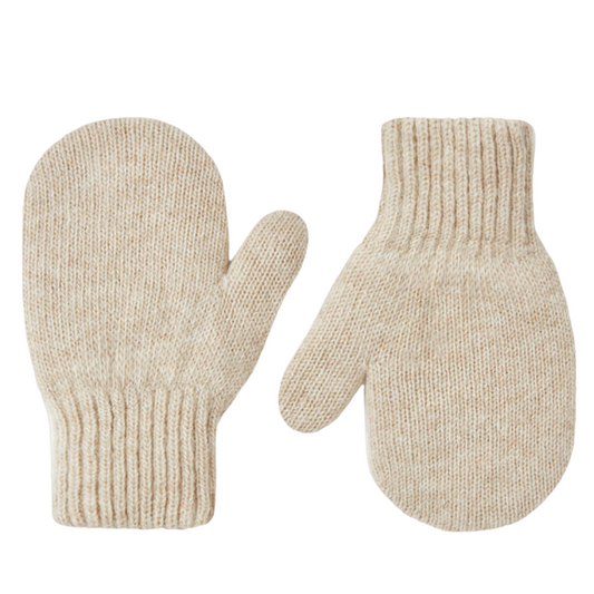 40373 Unisex Kids’ Winter Mittens | 2–4 Years | Wool & Cashmere | Double-Layer
