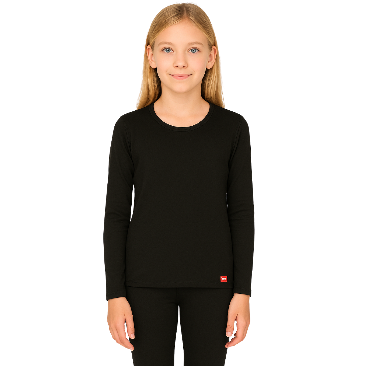 231 Girls’ Thermal Underwear Set – Long Sleeve Top & Pants | Sizes 3–17 Years
