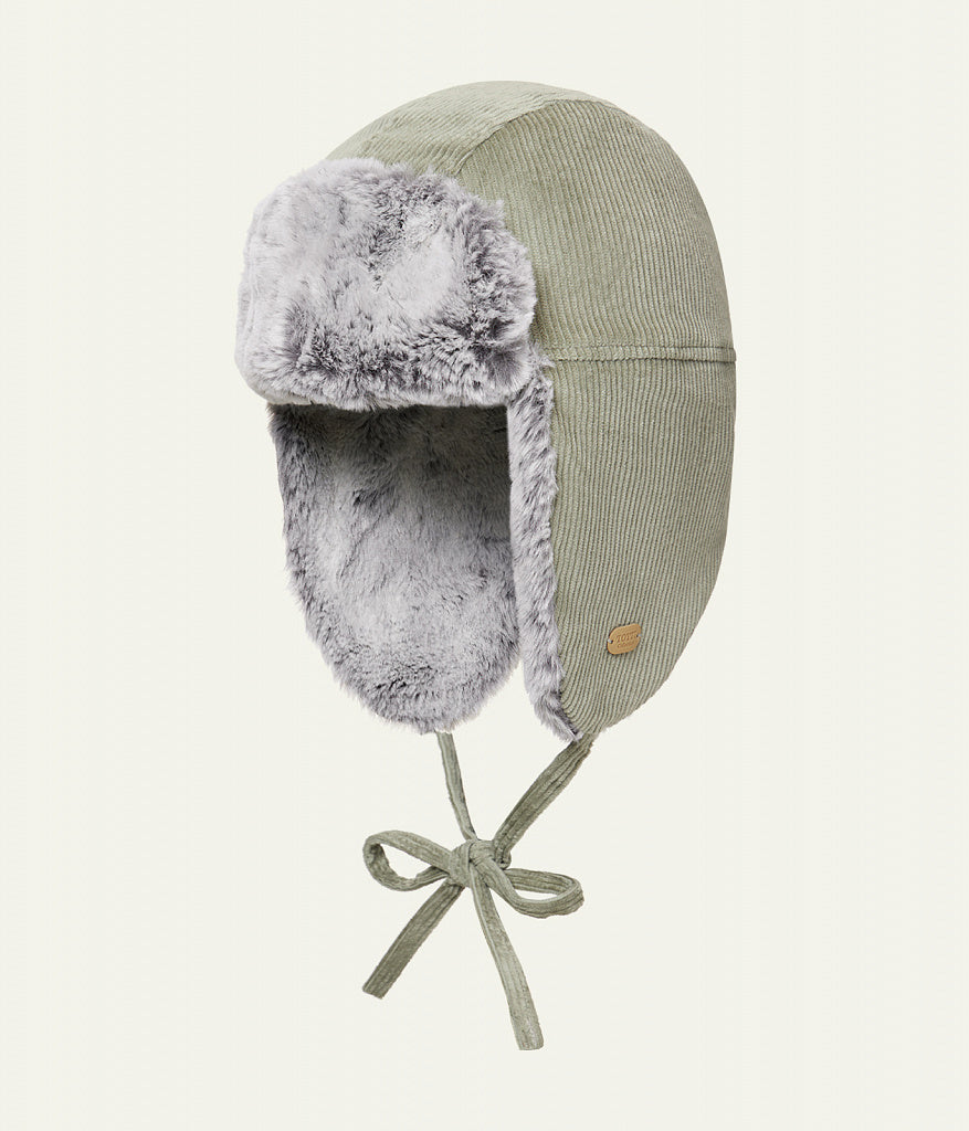 12239 Boys’ Winter Trapper Hat with Earflaps & Faux Fur Lining | Size 50–52,52-54,54-56 | 18-36 Months, 3–5, 6-12 years | 100% Cotton Lining