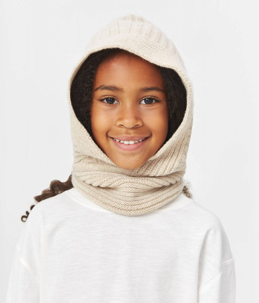11179 Kids’ & Teens’ Knitted Cashmere & Wool Hood – Fall/Euro Winter | 2–5 Years (52–54 cm), 6+ Years (56–58 cm) | Up to –5°C