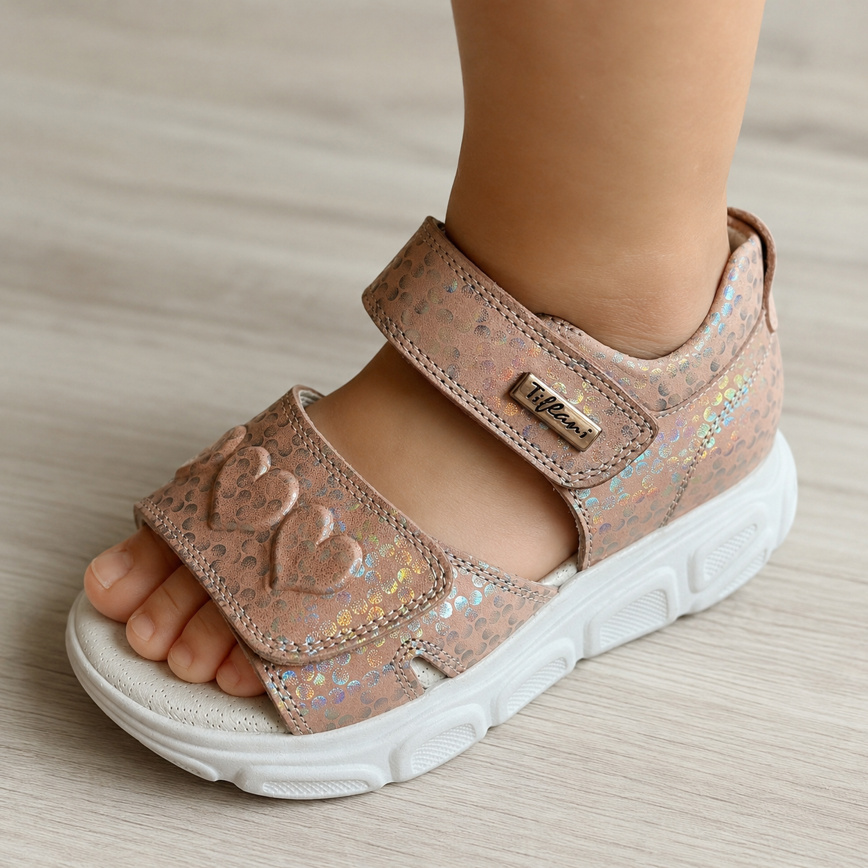 570 Tiflani Anatomic Girls Platform Sandals – Bestseller | Closed Heel | Arch Support (Supinator)  | Premium Calfskin Leather | Made in Turkey | Last 3 Sizes 31, 35, 36