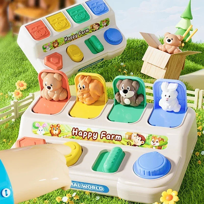 Best Seller Interactive Pop up Animals Sorting | Activity Toy for Kid