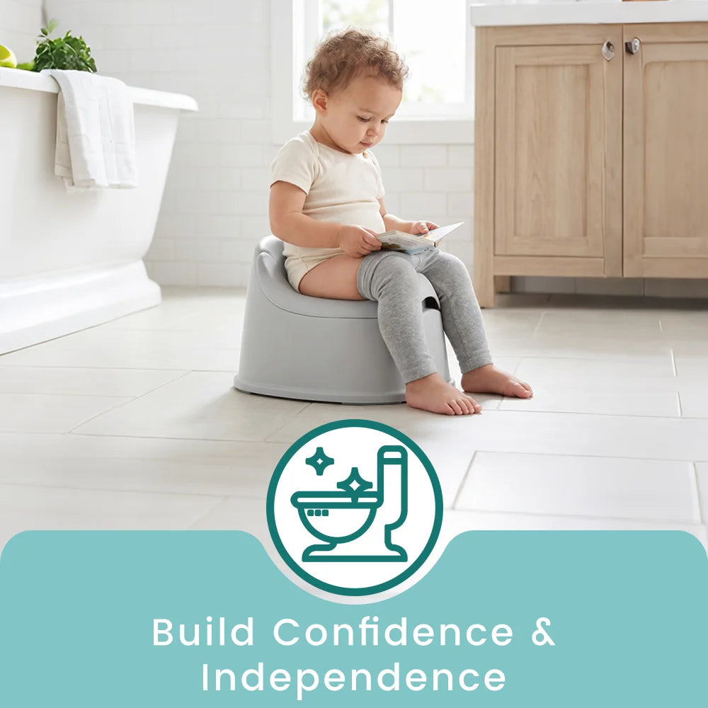 Toddler Potty Training Chair – Parent-Loved Comfortable Design with Anti-Slip Base & Removable Bowl