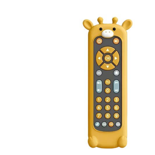 Infant Fake TV Remote Control Toys with Music and Light Musical