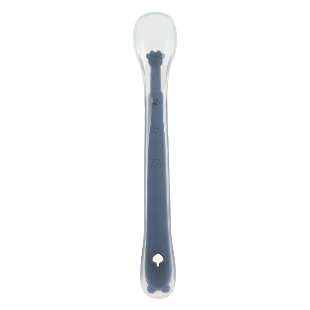 The best spoon according to all reviews Soft Silicone Baby Spoon – Tall & Wide for Easy Feeding | Feeding Tableware