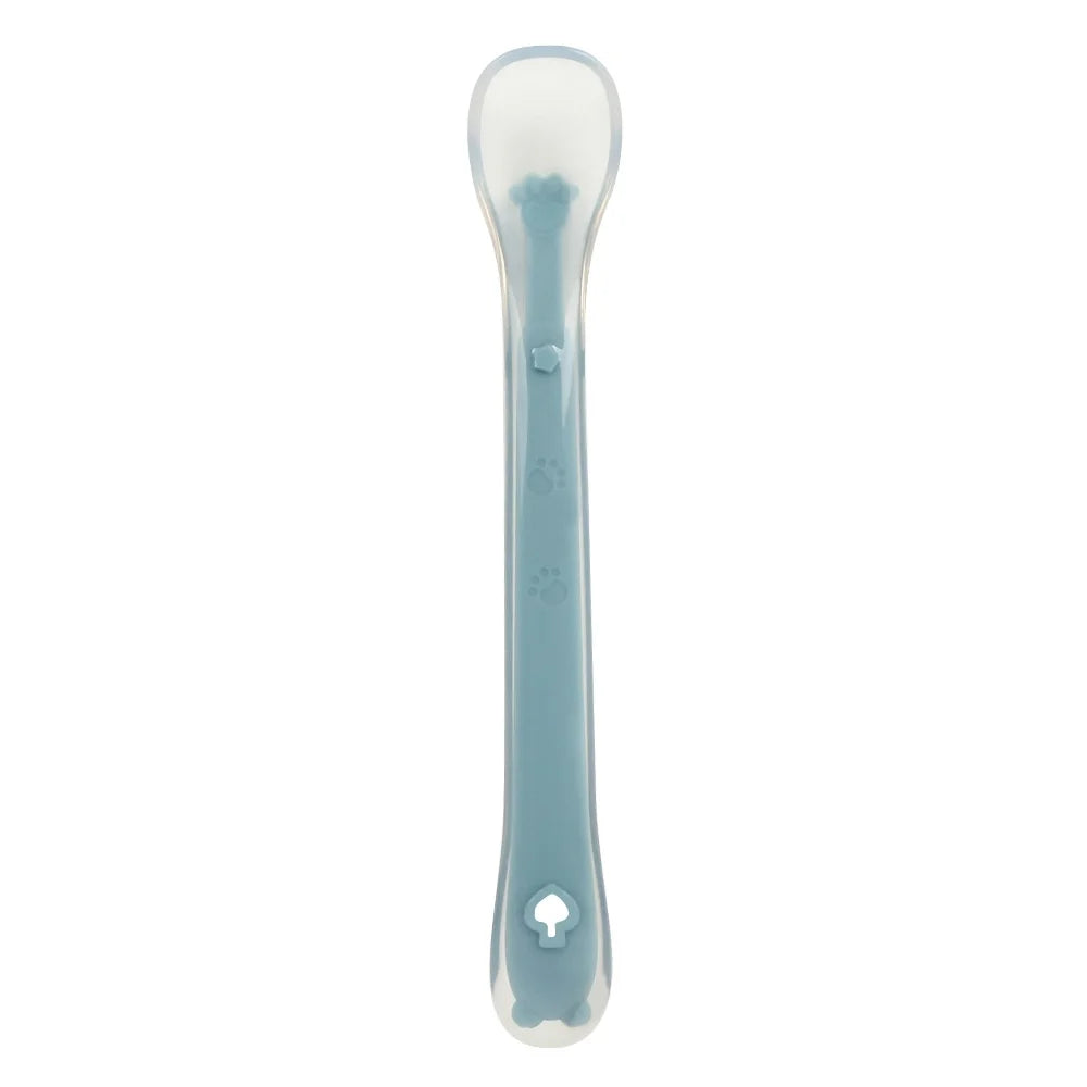 The best spoon according to all reviews Soft Silicone Baby Spoon – Tall & Wide for Easy Feeding | Feeding Tableware