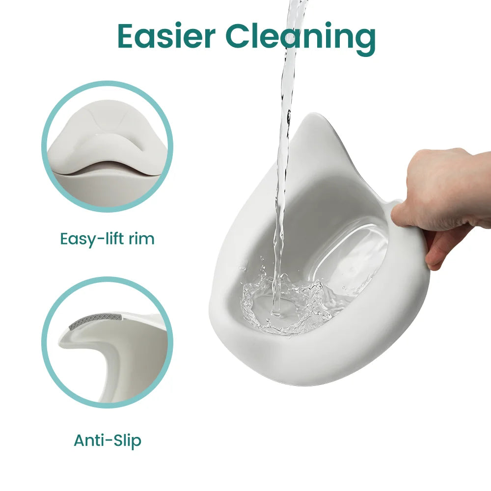 Toddler Potty Training Chair – Parent-Loved Comfortable Design with Anti-Slip Base & Removable Bowl