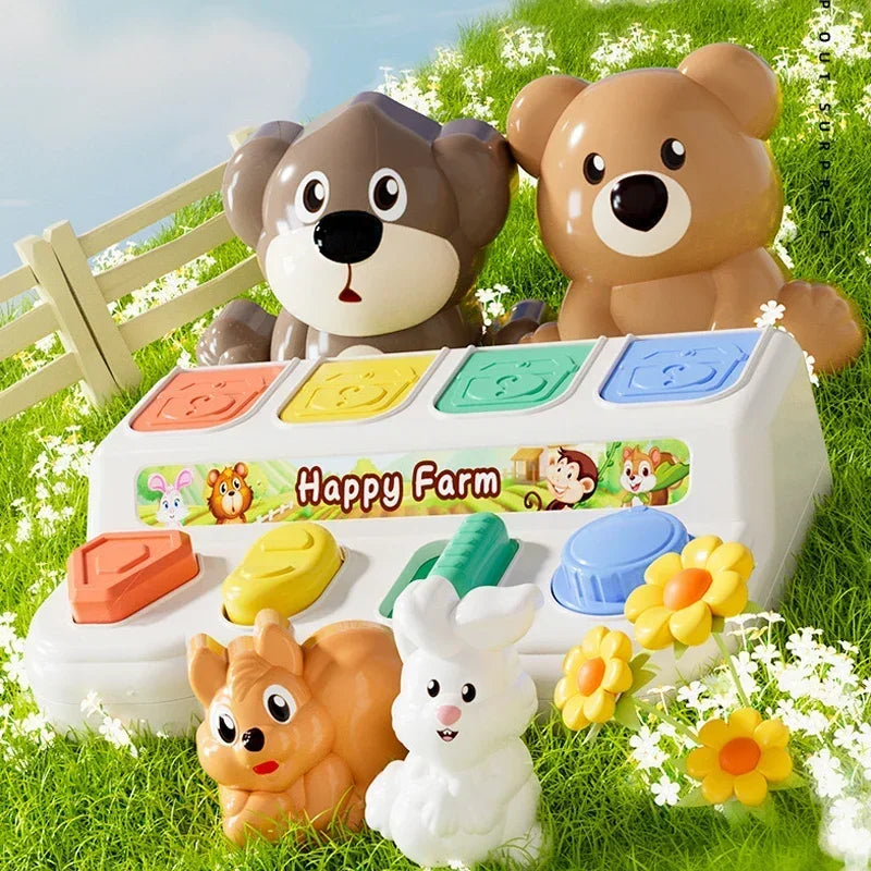 Best Seller Interactive Pop up Animals Sorting | Activity Toy for Kid