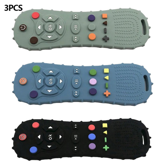 Silicone Fake TV Remote Control | Teether Toy – A Favorite for All Babies