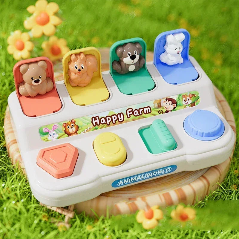 Best Seller Interactive Pop up Animals Sorting | Activity Toy for Kid