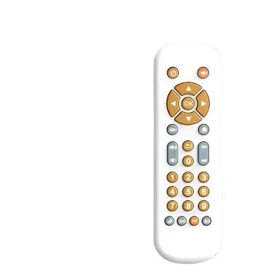 Infant Fake TV Remote Control Toys with Music and Light Musical