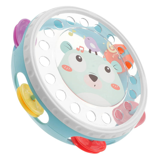 Montessori Hand Drum Shake Rattle | Music Toy for Toddlers