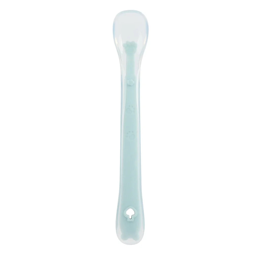 The best spoon according to all reviews Soft Silicone Baby Spoon – Tall & Wide for Easy Feeding | Feeding Tableware
