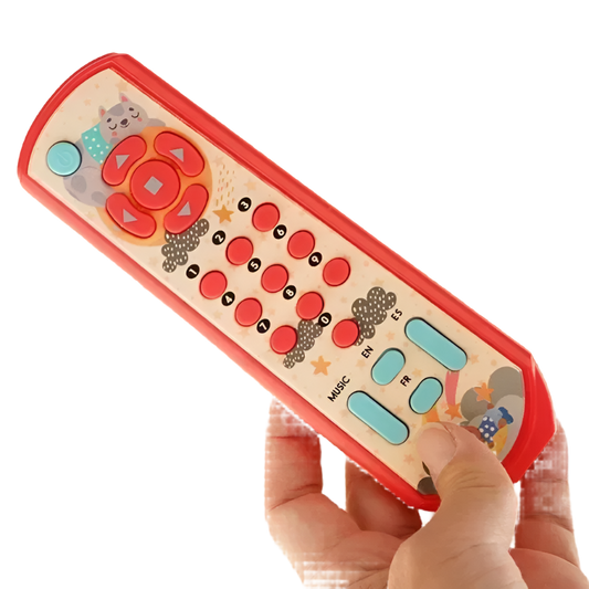 Infant Fake TV Remote Control Toys with Music and Light Musical
