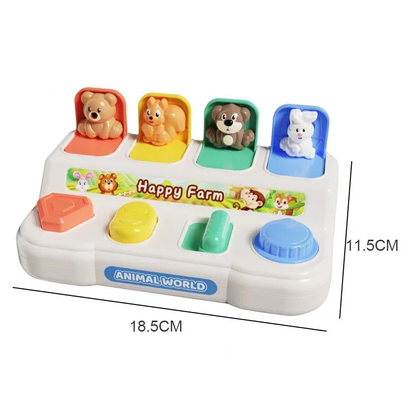 Best Seller Interactive Pop up Animals Sorting | Activity Toy for Kid