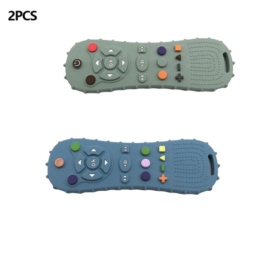 Silicone Fake TV Remote Control | Teether Toy – A Favorite for All Babies