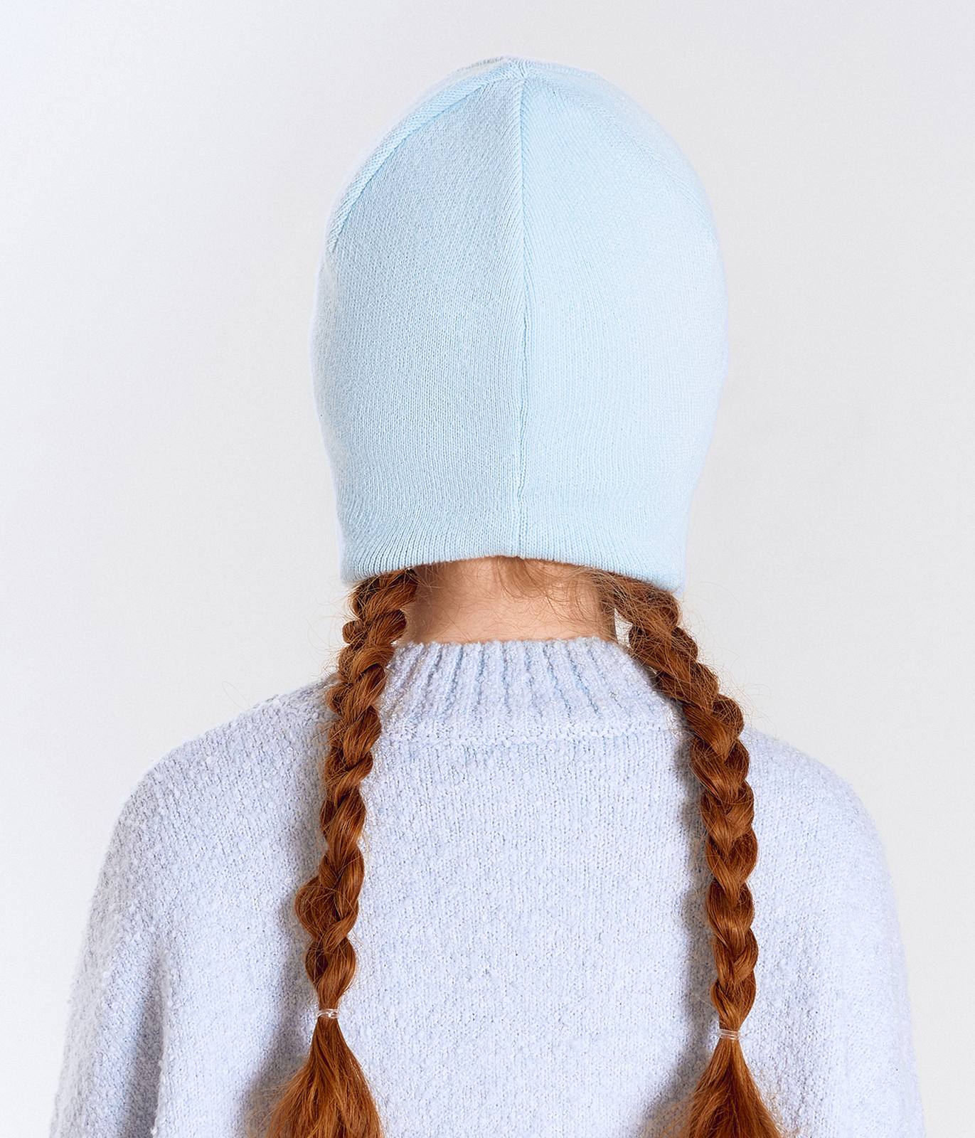 11720 Girls' Cotton Beanie with Rhinestone Sweets | 100% Cotton | Size 52–54 | Ages 3–5 | Spring & Autumn