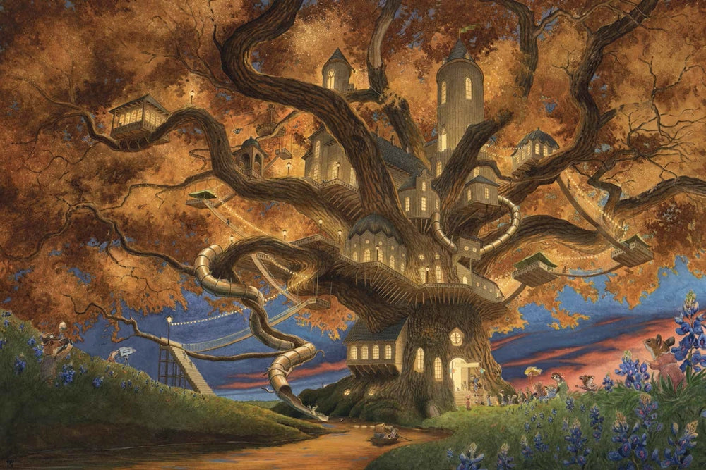 544586 Russian Picture Book “Little Wendy and the Treehouse” | Inspiring Story About Friendship, Dreams & Perseverance | Ages 4+ | Illustrated by Chris Dunn