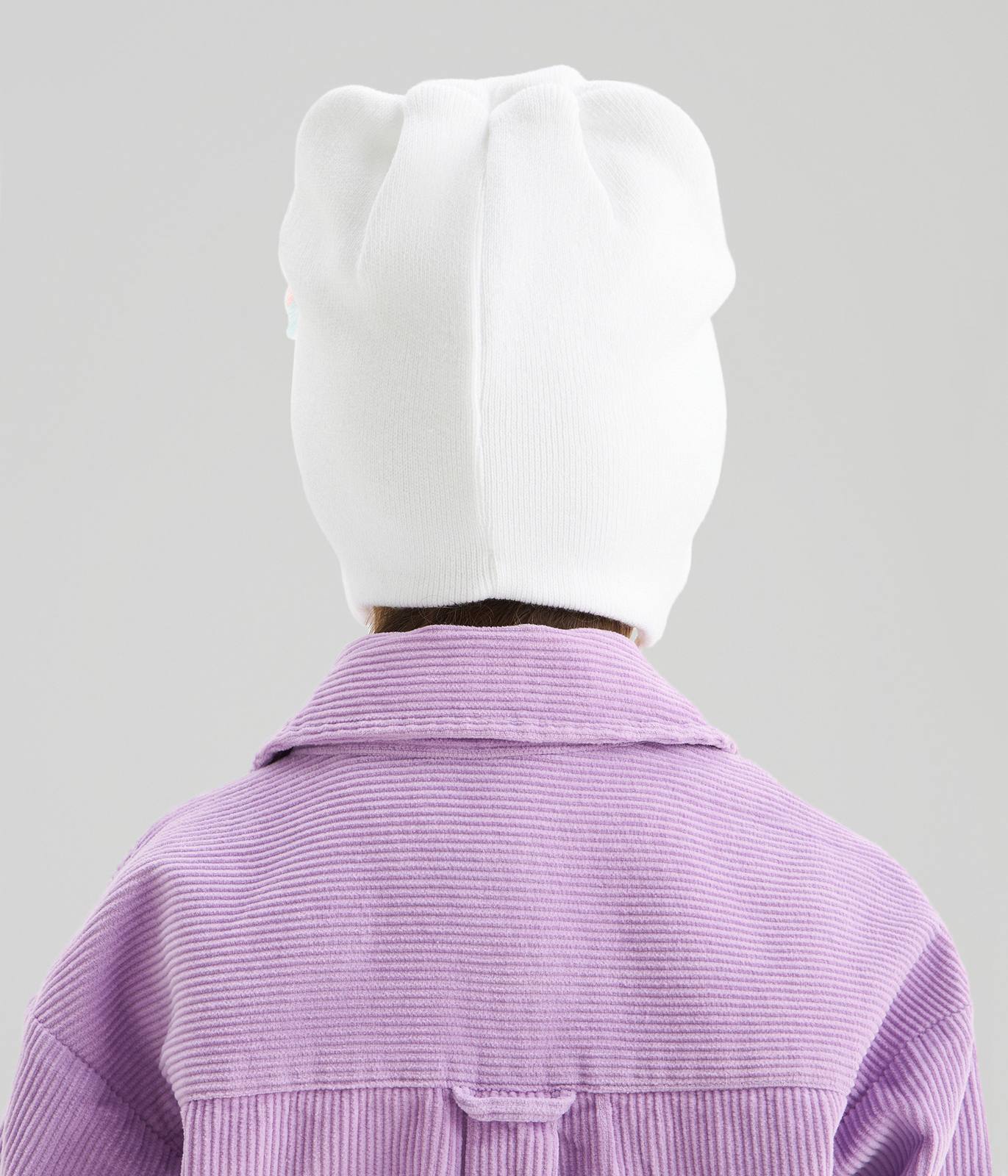 11715 Girls' Cotton Beanie with 3D Unicorn & Lollipop Appliqué 🎀 100% Cotton | Size 50–52 | Ages 18–36 Months | Spring & Autumn