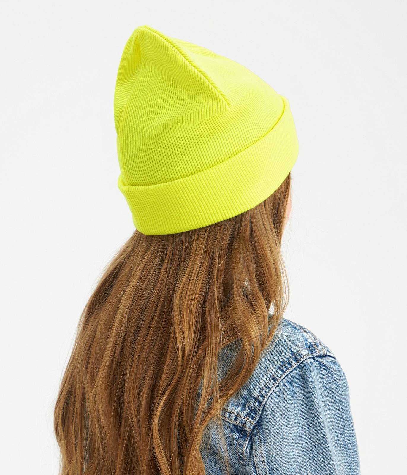 12049 Unisex Kids' Ribbed Cotton Beanie Hat with "Swipe" Patch | Spring & Fall | Ages 3–12